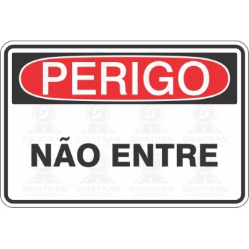 Não entre